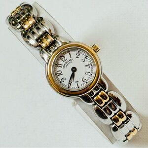 Raymond Weil Blue Hands Women's Sapphire Crystal Watch Art Deco Silver Gold 5880